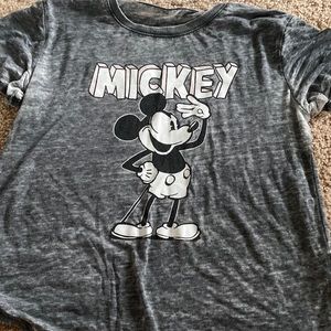 Mickey Mouse gray T-shirt